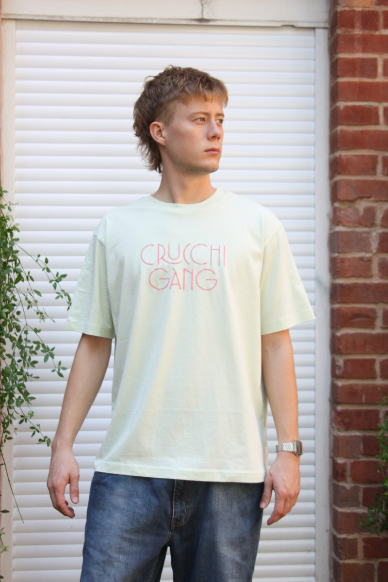 Flock Logo Shirt Grün