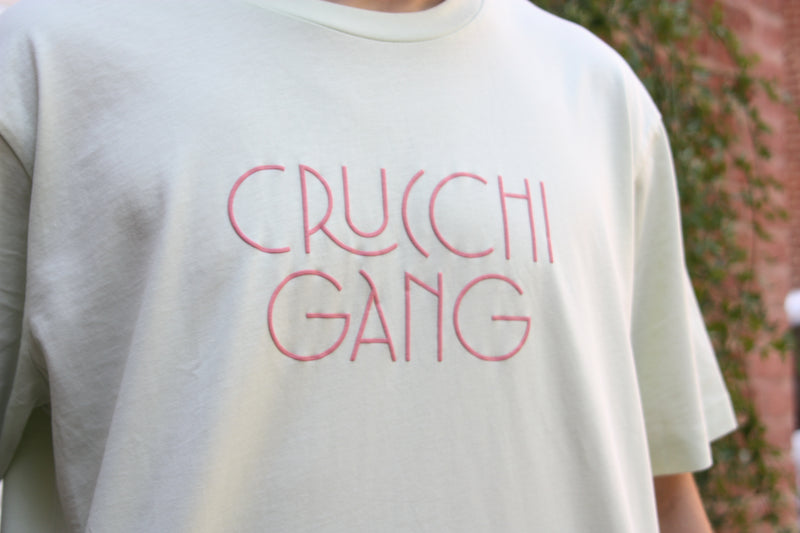 Flock Logo Shirt Grün